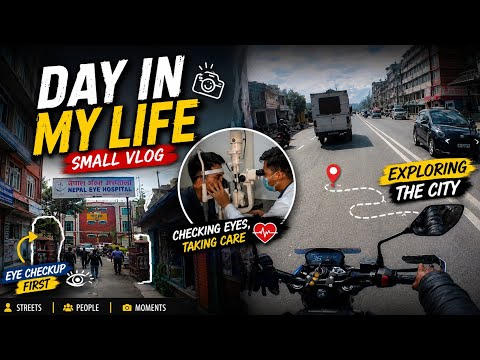 Hospital Visit Vlog | Eye Checkup + Small City Adventure @Manishvlogs
