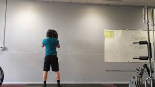 Medball Wall Ball Push Press
