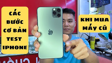 Các Bước Test Nhanh Chức Năng Khi Đi Mua iphone Cũ @Ric.channel