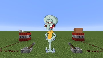 Which lever will Squidward pull?