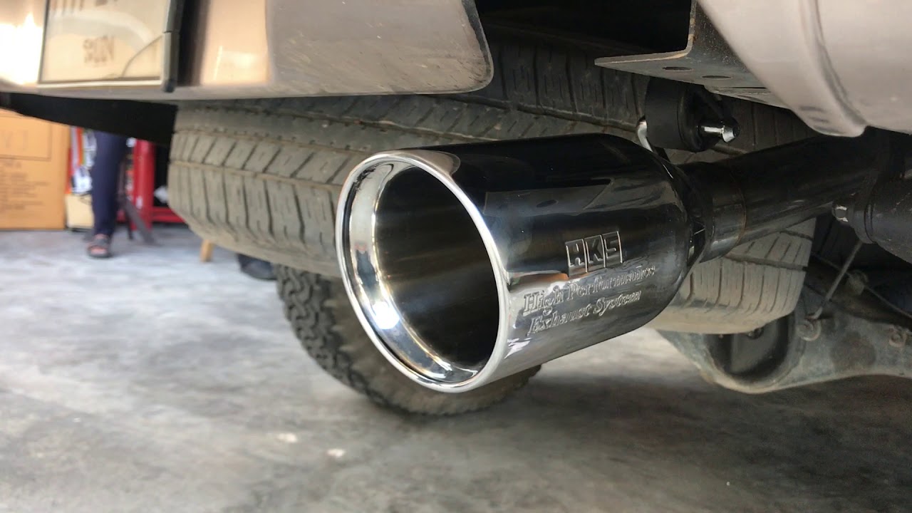 เสียงท่อ HKS VIGO Legamax by วิภวดี33 YouTube