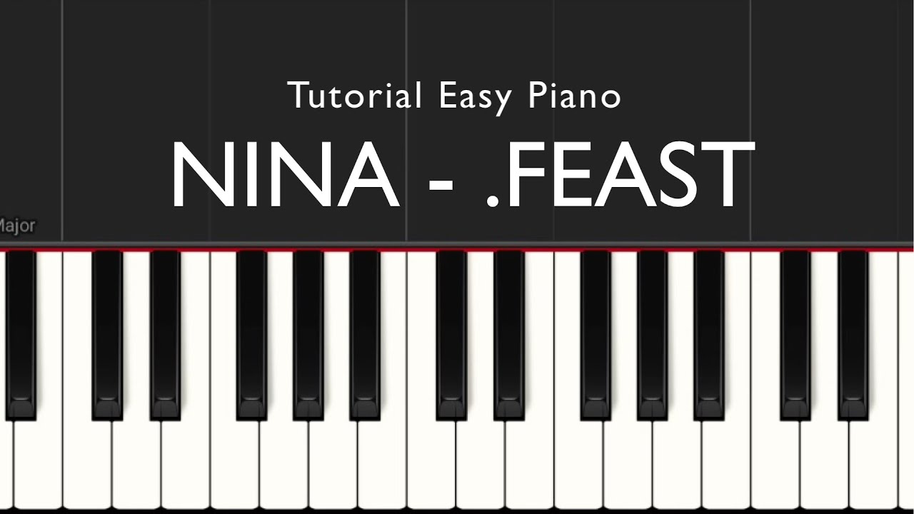 Nina - .Feast | Easy Piano Tutorial - YouTube