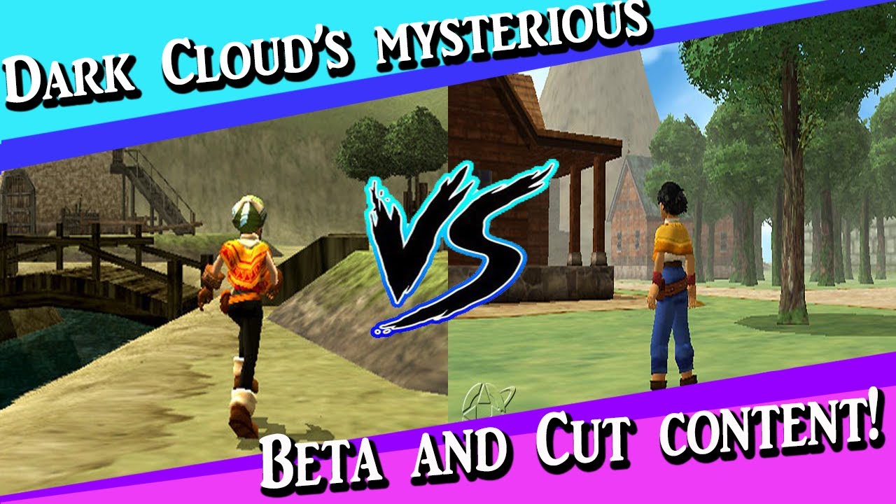 Dark Cloud's Beta and Cut Content NEVER BEFORE SEEN!