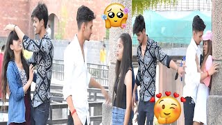 Romantic Accidentally Takkar Prank On Cute 🥰 Girls || epic reaction