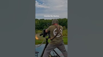 M134 Mini Gun vs 8 Ballistic Dummies