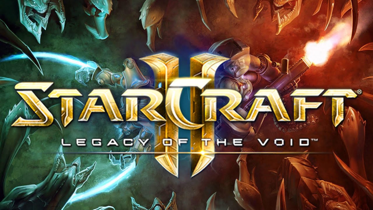 StarCraft 2: Legacy of the Void Pre-Alpha Protoss vs Terran Gameplay with Commentary! gaming logo