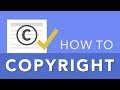 How to copyright your content