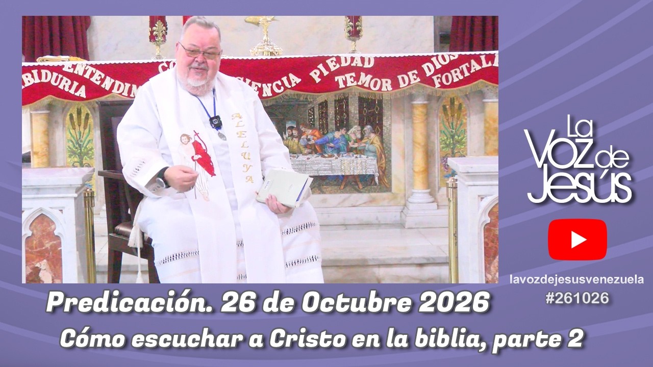 Predicación del Monseñor Roberto Sipols para La Voz de Jesús

Para más información de nuestro ministerio y redes sociales, visita https://linktr.ee/lavozdejesus

#sipols #lvdj #lavozdejesus #catolicos