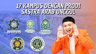 17 KAMPUS DENGAN JURUSAN SASTRA ARAB TERAKREDITASI A/UNGGUL DI INDONESIA!!!