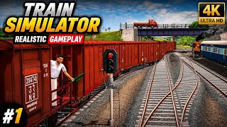 Realistic Indian Train Simulator Gameplay | Full HD🔥