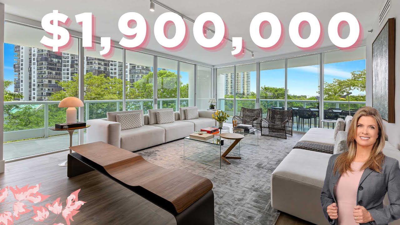 FURNISHED TURNKEY BRICKELL AVENUE OASIS ~ Bristol Tower 705 ~ $1,900,000