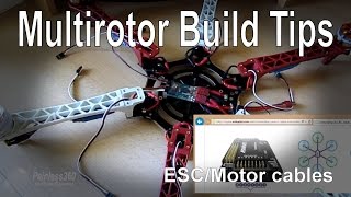 Multirotor build tips - keeping track of motor connections
