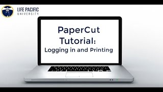 LPU - How to log into PaperCut