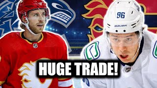 Elias Lindholm TRADED To the Vancouver Canucks!