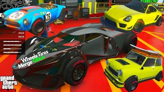 Driving Supercars With F1 Wheels Tires Merge Glitch GTA Online screenshot 2