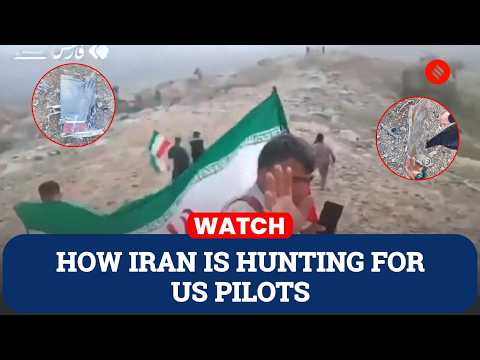 Trump Announces Rescue Of US Airman In Iran | Footage Shows Iranians Searching For Pilot