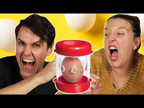 Egg Lovers Try Egg Gadgets