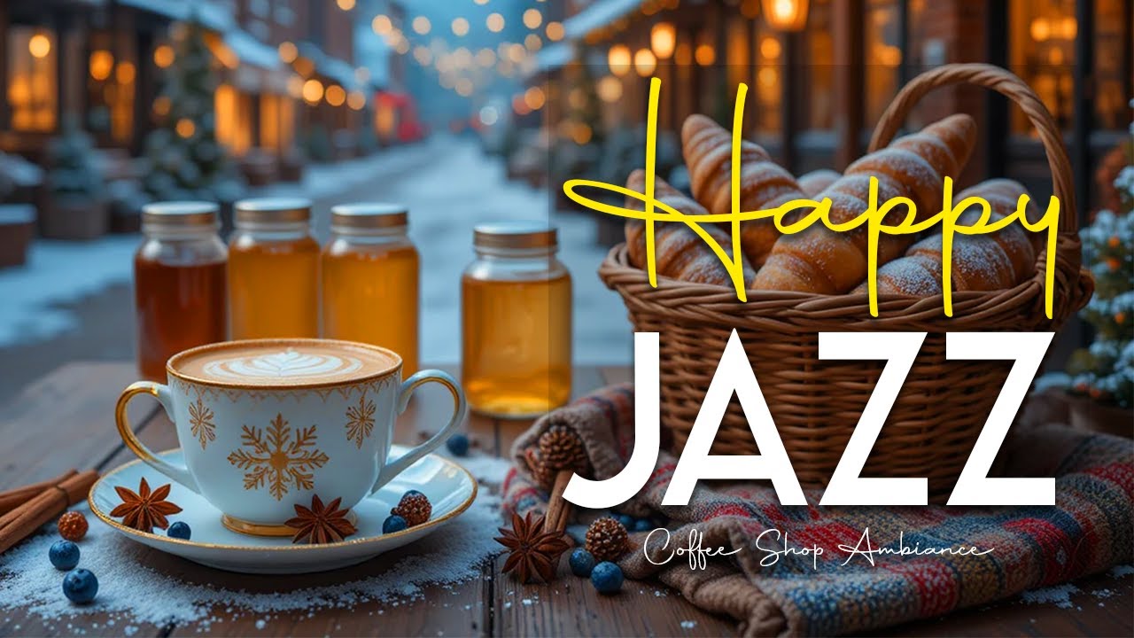 Happy Jazz Music ☕ Bossa Nova Coffee Vibes for Good Mood, Study Focus and Relaxing Morning