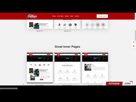 Carace - Car Service and Car Repair HTML Template auto repair car service