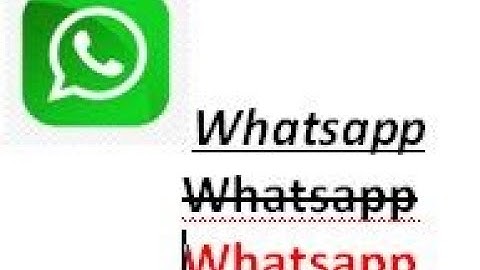 Text formatting in whatsapp, bold, italic and strike through text in whatsapp.