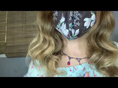 ASMR tapping on my face ￼