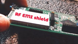 HackRF One - Installing the RF EMI shield