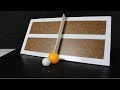 Awesome DIY Ping Pong Table &amp; for One Person