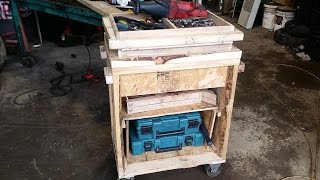 Needed a new tool cart for work and this was as good a time as any to build one so.... Email: dsatgws@gmail.com Facebook: ...