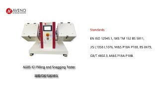 Ag05 Ici Pilling And Snagging Tester & Ici Pilling Box