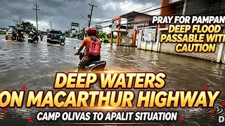 DEEP WATERS on Mc Arthur Highway: Camp Olivas to Apalit Situation |  Dami Tumirik