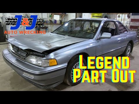 1990 Acura Legend Coupe 2.7L V6 Engine Test Video MLAC161