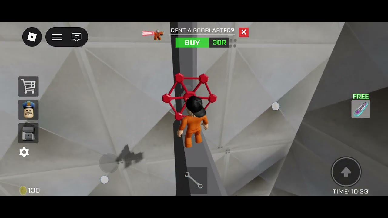 Barrys  prison run with friend