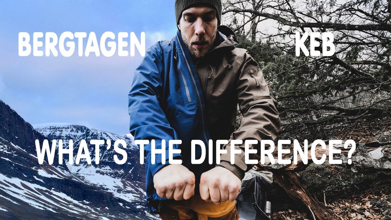 Bergtagen Keb eco-shell comparison 