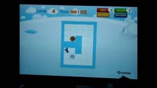 Push 'Em Penguin (game played on digital TV) screenshot 3