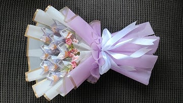 Buket Uang 10000 10 lembar mudah dibuat untuk hadiah ulang tahun ponakan