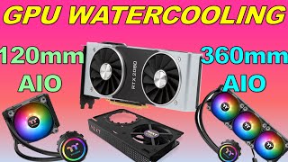 120mm AIO vs 360mm AIO Liquid Cooler 