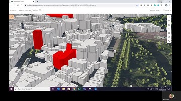 3D Scene and Viewshed Analysis Storymap video