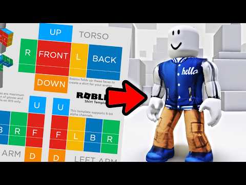 How To Make Shirts In Roblox (2024) Using Customuse