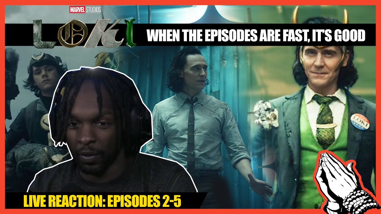 "Loki" Episodes 2-5 | LIVE REACTION| Tasty Steve TV
