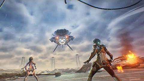 Leviathan Charybdis Final Boss Battle - Snowbreak Containment Zone.