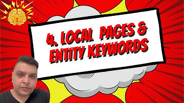 VIDEO 4.  how to add entity places to local pages using upschema | Entity seo for local rankings