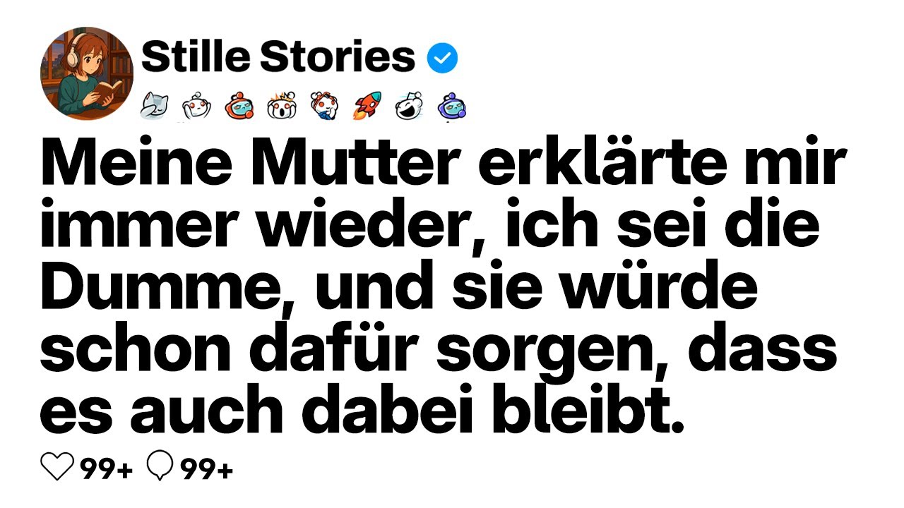 [VOLLE GESCHICHTE] Meine Mutter nannte mich „den Dummen“ und wollte, dass ich so bleibe.