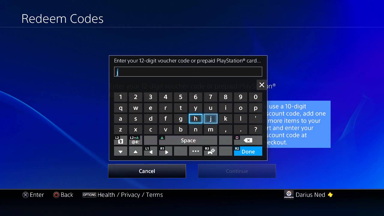 How to redeem code on The Playstation 4 - YouTube - 1280 x 720 jpeg 60kB