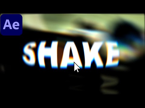 How To Make Crazy SHAKE Effects in After Effects