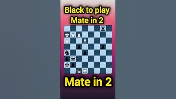Find the Mate in 2 – Fast Puzzle!#JoshMei#chess #matein2 #puzzle #trendingsongs #trendingmusic