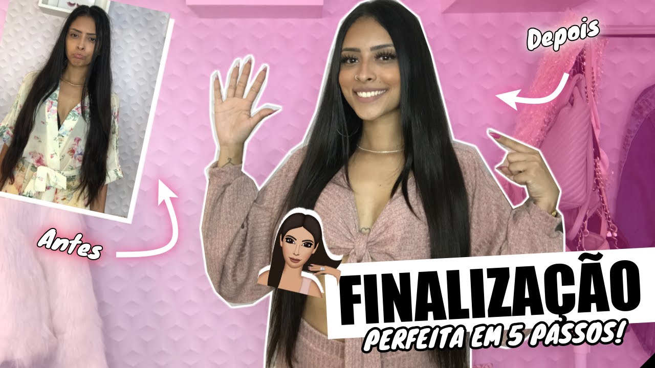 5 PASSOS PARA A FINALIZAÇÃO PERFEITA DO CABELO ALISADO!