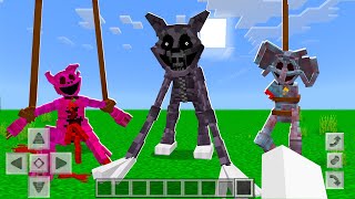 THE FORGOTTEN SMILING CRITTERS in MINECRAFT PE, ADDON Poppy Playtime: Chapter 3