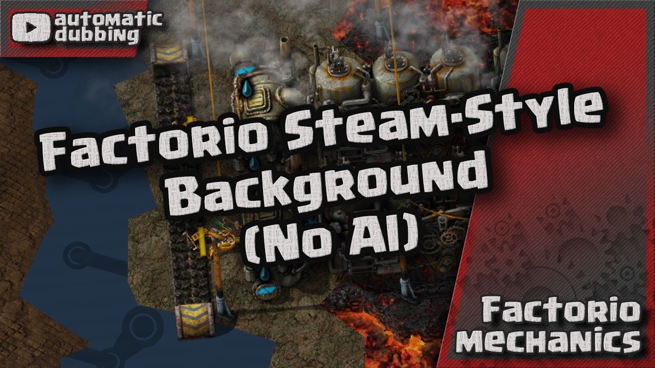 Steam-Colored Background in Factorio | Beautiful Guide Images Without ...