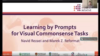 Learning by Prompts for Visual Commonsense Tasks