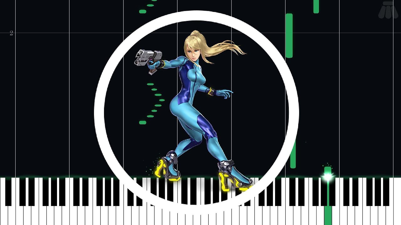 Silence - Metroid - Easy Piano Tutorial